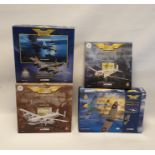 4 Boxed Corgi Aviation Archive diecast models to include 'Douglas c-47A - Skytrain', etc (4)