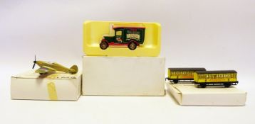 Box of Lledo diecast cars to include 'Walkers crisps van', 'Potato crisp by Walkers van' etc and