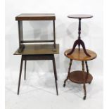 Assorted coffee and side tables (4)