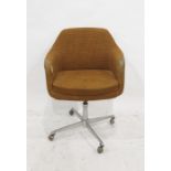 Mid 20th century office swivel chair  Condition ReportThe chair needs upholstering, it swivels but
