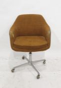 Mid 20th century office swivel chair  Condition ReportThe chair needs upholstering, it swivels but