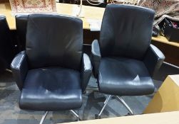 Pair of Verco office swivel chairs (2)