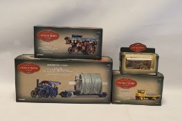 Collection of Corgi vintage Glory of Steam to include 'Fowler BG Showmans Locomotive (The Lion)