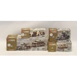 Collection of Corgi classics fighting vehicles to include ' 66601 German Army King Tiger Heavy