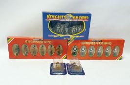 Collection of Britains and other lead figures to include Scots Guard colour party, Lifeguard and