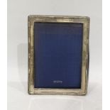 Garrard silver photograph frame  Condition Report21 cms x 16 cms - condition not great