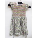 1950's and later child's smocked dresses (5)