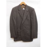 Gentleman's tweed suit made by St Michael; a pair of gentleman's evening trousers; a pair of striped