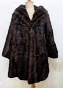 Full-length coney vintage coat