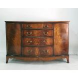 Two twentieth century sideboards Condition ReportThe four drawer sideboard measure 130 w x 45 deep