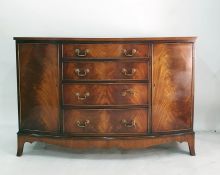 Two twentieth century sideboards Condition ReportThe four drawer sideboard measure 130 w x 45 deep