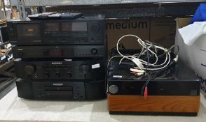 Stacking hifi system to include a Marantz PM6003 amplifier, a Marantz CD player CD6003, Dennon DAB