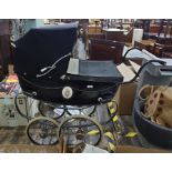 Vintage Silver Cross carriage-style pram supplied by Arch Jones of Barnstaple