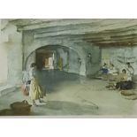 After Sir William Russell Flint Set of three colour prints  Two signed in pencil lower right (3)