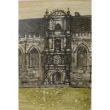 After Richard Beer Limited edition print  Architectural scene, 14/100, signed in pencil lower right,