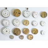 A quantity of pocket watch movements, various