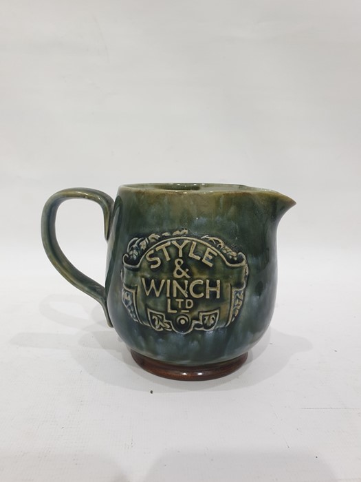 Various items of pottery to include a Royal Doulton mug inscribed 'Farmer Ale Style & Winch Ltd' - Image 3 of 3