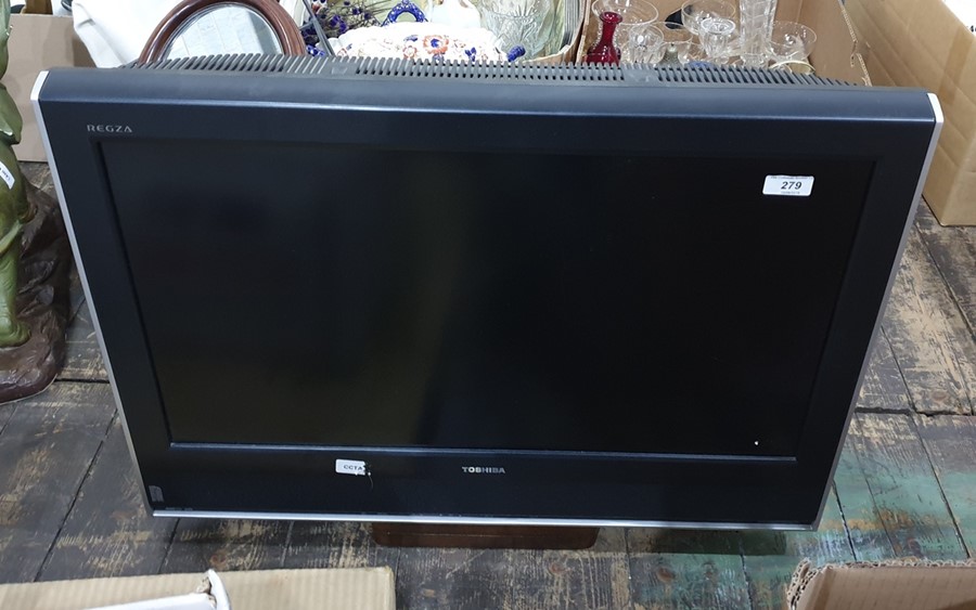 WITHDRAWN Toshiba Regza 26"(?) flatscreen television