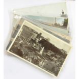 One box of British topographical postcards to include Portsmouth, Southampton, Winchester,