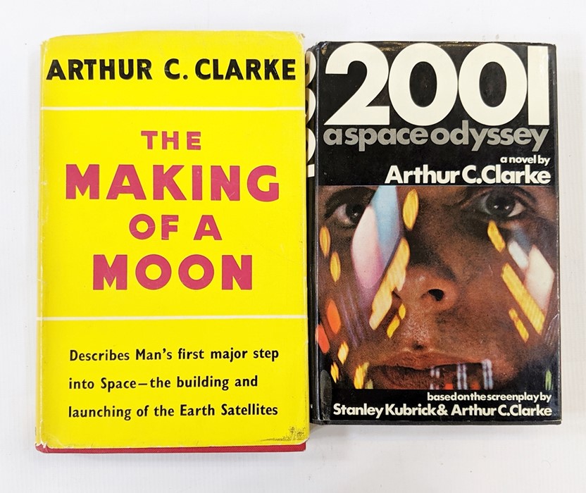 Arthur C. Clarke ' 2001 a Space Odyssey'  Hutchinson 1968, black cloth, silver titles, d-j not price