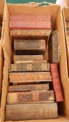 Quantity of antiquarian books, some for restoration, including:- Cary, John  "Cary's New Itinerary