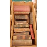 Quantity of antiquarian books, some for restoration, including:- Cary, John  "Cary's New Itinerary