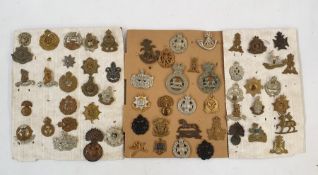 Quantity of military cap badges