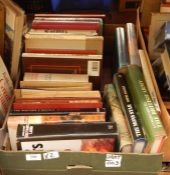 Militaria - quantity of books relating to WW1 and II, the American War etc ( 2 boxes)
