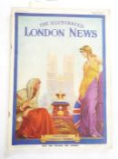 Assorted ephemera to include London Illustrated News, newspapers, etc