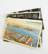 Four boxes of Great British topographical postcards to include Kent, Isle of Wight, Isle of Man,