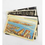 Four boxes of Great British topographical postcards to include Kent, Isle of Wight, Isle of Man,