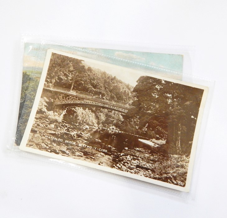 One case of British topographical postcards to include Wiltshire, Warwickshire, Wales, Sussex,