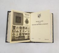 Various volumes of the Military Historical Society, small  quantity of prints etc