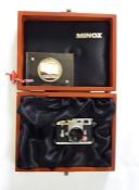 Minox digital classical Leica camera M32.1, no.8120520 with box and instructions