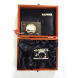 Minox digital classical Leica camera M32.1, no.8120520 with box and instructions