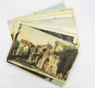 One case of assorted British topographical postcards, to include Durham, Dorset, Devon, Cornwall,