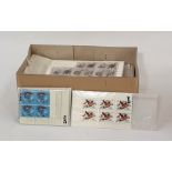 Large quantity of modern Russian stamps (1 box)