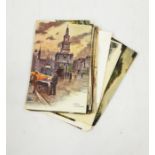 Large quantity of assorted postcards