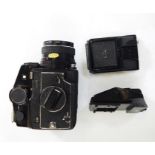 Mamiya 645 camera together with flash and another folding accessory (3)
