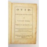 Garth "Ovid's Metamorphoses Translated by the Eminent Hands", printed for Jacob Tonson 1717,