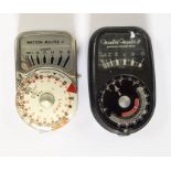 Weston Master V light meter model S4615 and a Weston Master II universal exposure meter (2)