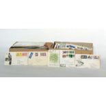 Two boxes of GB pre-decimal First Day Covers and presentation packs  (2)