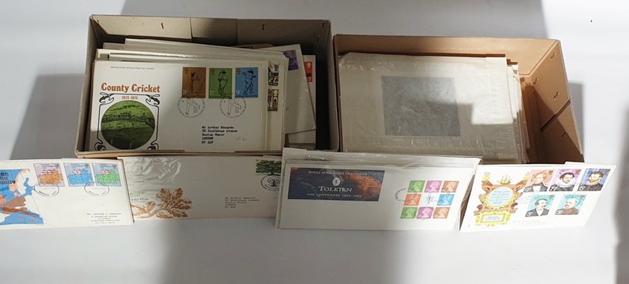 Two boxes of over 100 Queen Elizabeth II First Day Covers  (2 boxes) - Image 2 of 2