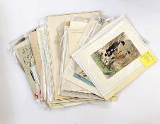 Four photograph and postcard albums, various of each unsorted including some military examples,