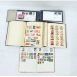 23 albums and stock books with a selection of First Day Covers, stamps of the world including some