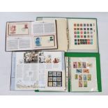 Mainly GB stamps "Kings and Queens of England album". Some very good German Mint in album (miniature