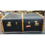 Early 20th century steamer trunk
