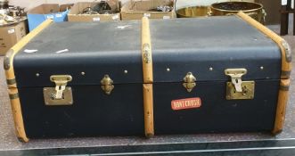 Early 20th century steamer trunk