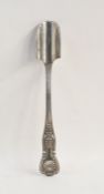 George V silver Kings pattern Stilton scoop, London 1927, 3.4ozt  Condition Report.