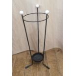 Mid-20th century wire and sphere stick stand